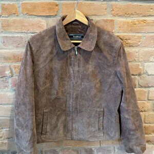 Vintage Suede Womens 90s Jacket Size Medium - Large